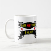 Mug Je ne suis pas votre ennemi (Gauche)