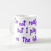 Mug Je ne suis pas vraiment un troll (Devant gauche)