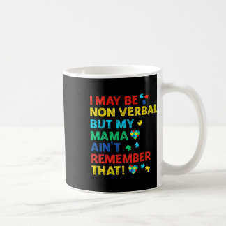 Mug Je ne suis peut-être pas verbale, mais ma mère ne