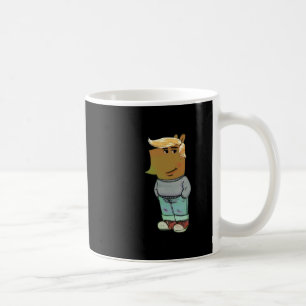 Mug Je Ne Suis Qu'Un Gars Chill Trump Hairstyle Chien