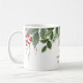 Mug Je ne suis qu'une personne du matin à Christmas Ho (Gauche)