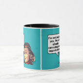 Mug Je ne te juge pas... Retro Woman (Centre)