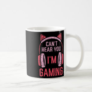 Mug Je ne t'entends pas Je suis en train de jouer Vide
