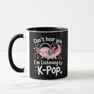 Mug Je ne t'entends pas, j'écoute du K-Pop