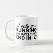 Mug Je ne vais courir (Gauche)