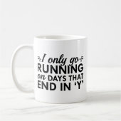 Mug Je ne vais courir (Gauche)