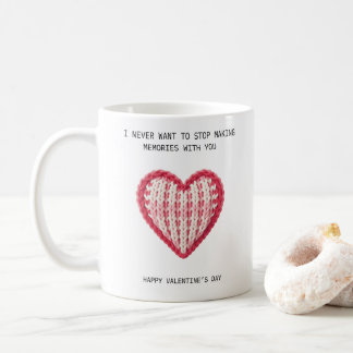 Mug Je ne veux jamais cesser de créer des souvenirs av