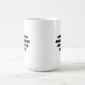 Mug Je ne veux pas assister (Centre)