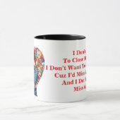 Mug Je ne veux pas fermer les yeux (Centre)