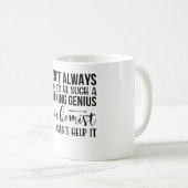 Mug Je ne veux pas toujours être un biochimiste aussi  (Devant droit)