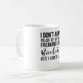 Mug Je ne veux pas toujours être un biochimiste aussi  (Devant gauche)