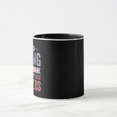 Mug Je ne vote pas pour l'élection républicaine de Wei (Centre)