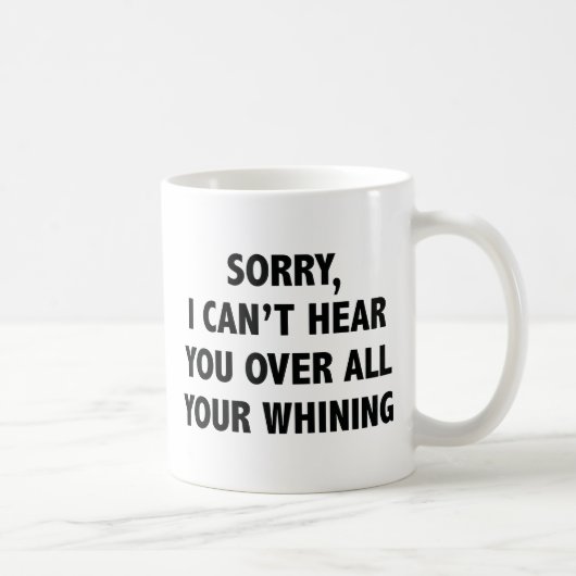 Mug Je ne vous entends pas (Droite)