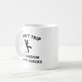 Mug Je ne voyage pas (Devant gauche)