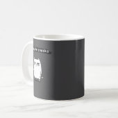 Mug Je nécessite des collations Chat Angry Drôle Mème  (Devant gauche)