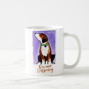 Mug Je n'écoute pas (le chienchien)