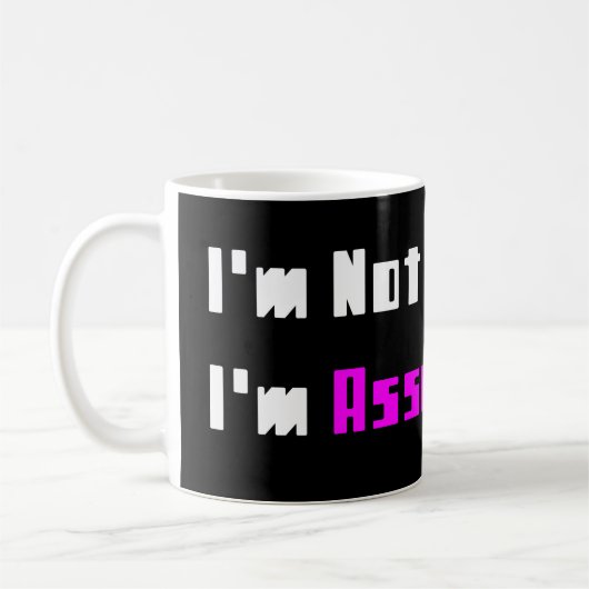Mug Je n'évalue pas, j'apprécie (Gauche)