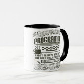 Mug Je n'examine pas toujours mon code (Devant droit)