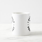 Mug Je Parie Que Je Pourrais Imprimer (Centre)