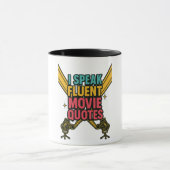 Mug Je parle Citations De Film Fluent Neon Hollywood A (Centre)