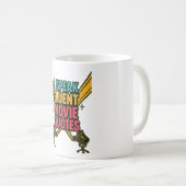 Mug Je parle Citations De Film Fluent Neon Hollywood A (Devant droit)