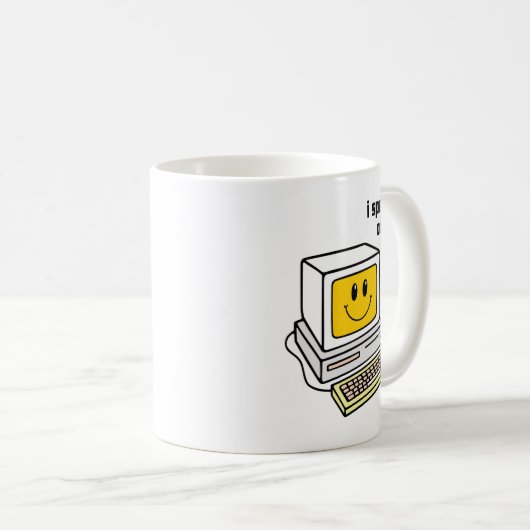 Mug je parle code (Devant droit)