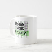 Mug Je parle couramment binaire.w (Devant gauche)