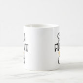 Mug Je parle couramment chat humoristique chaton adora (Centre)