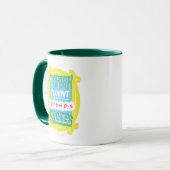 Mug Je parle couramment les citations FRIENDS™ - Peeph (Devant gauche)