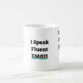 Mug Je parle Emoji couramment (Centre)