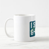 Mug Je parle G-Code CNC Machiniste Programmeur Drôle (Gauche)