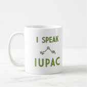 Mug Je parle IUPAC (Gauche)