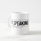 Mug Je parle - Kamala Harris (Devant gauche)