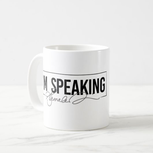 Mug Je parle - Kamala Harris (Devant gauche)