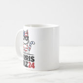 Mug Je Parle Kamala Harris Président Comma La Ameri (Devant gauche)