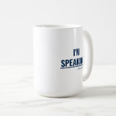 Mug Je parle Kamala Harris Vice-présidente 2020 (Devant droit)
