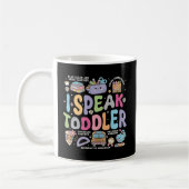 Mug Je parle le langage des tout-petits Doodle École C (Gauche)