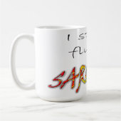 Mug Je parle le sarcasme fluide (Gauche)