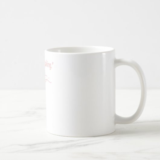 Mug Je parle toujours - Kamala (rose) (Droite)