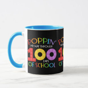 Mug Je passe 100 jours à l'école
