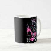 Mug Je Passe À Ma 50Ème Comme Une Boss Ladies (Devant droit)