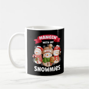 Mug Je Passe Avec Mes Neiges Trois Snowman Christmas P