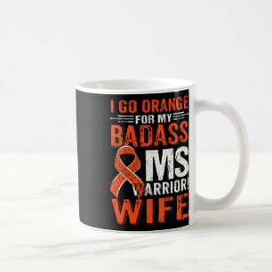 Mug Je Passe Orange Pour Mon Badass Ms Warrior Femme M