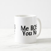 Mug Je patron vous pas (Devant droit)