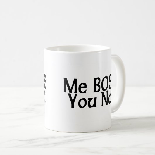Mug Je patron vous pas (Devant droit)