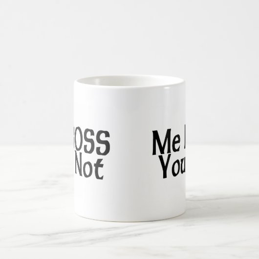 Mug Je patron vous pas (Centre)