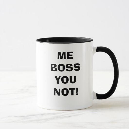MUG JE PATRON VOUS PAS ! (Droite)