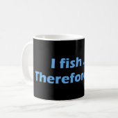 Mug Je Pêche Donc Je Mens (Devant gauche)