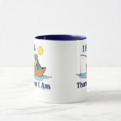 Mug Je pêche, par conséquent je suis (Centre)