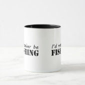 Mug Je pêcherais plutôt (Centre)